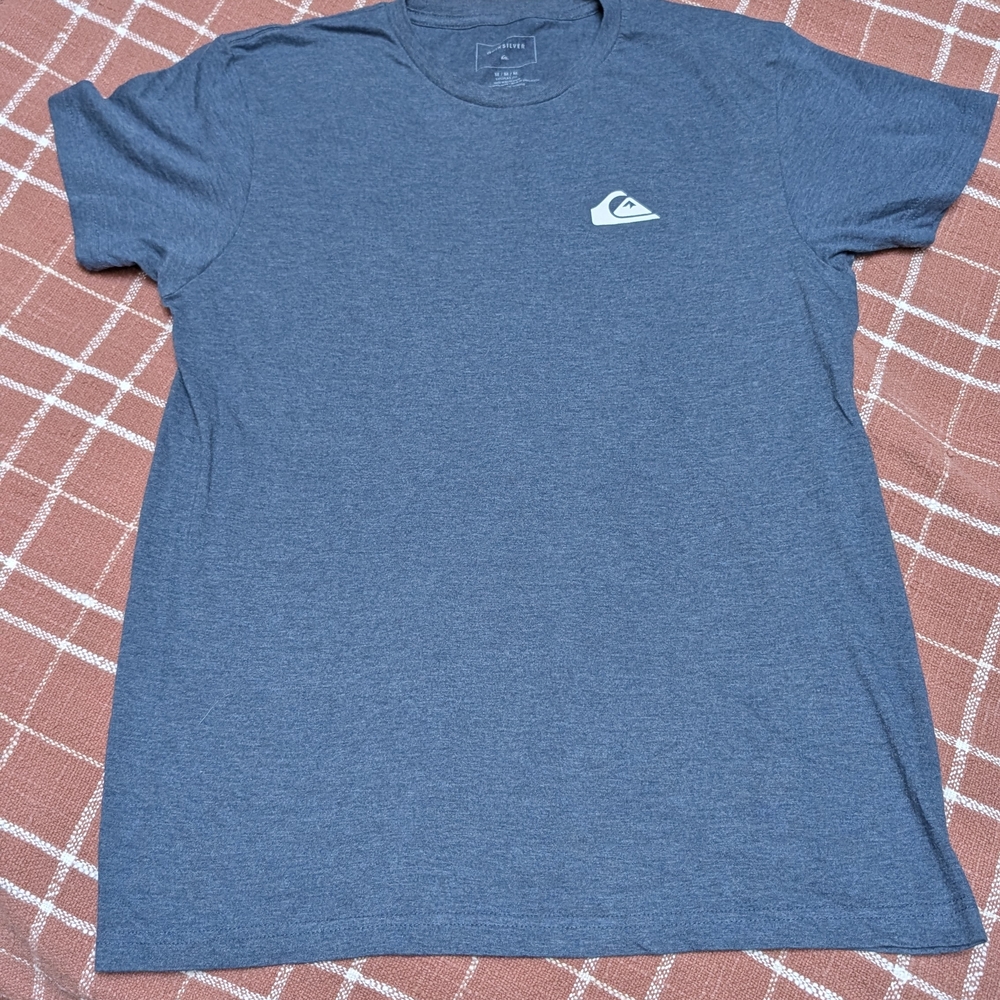 Quiksilver Men's Heather Blue Tee